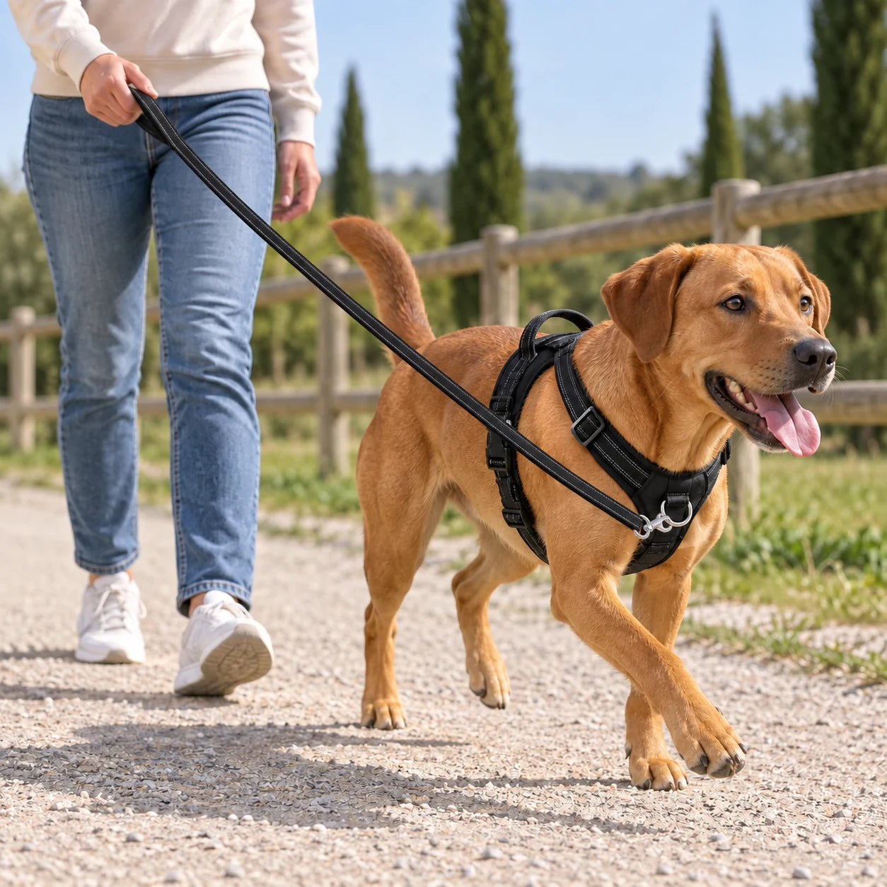 Il cane accelera