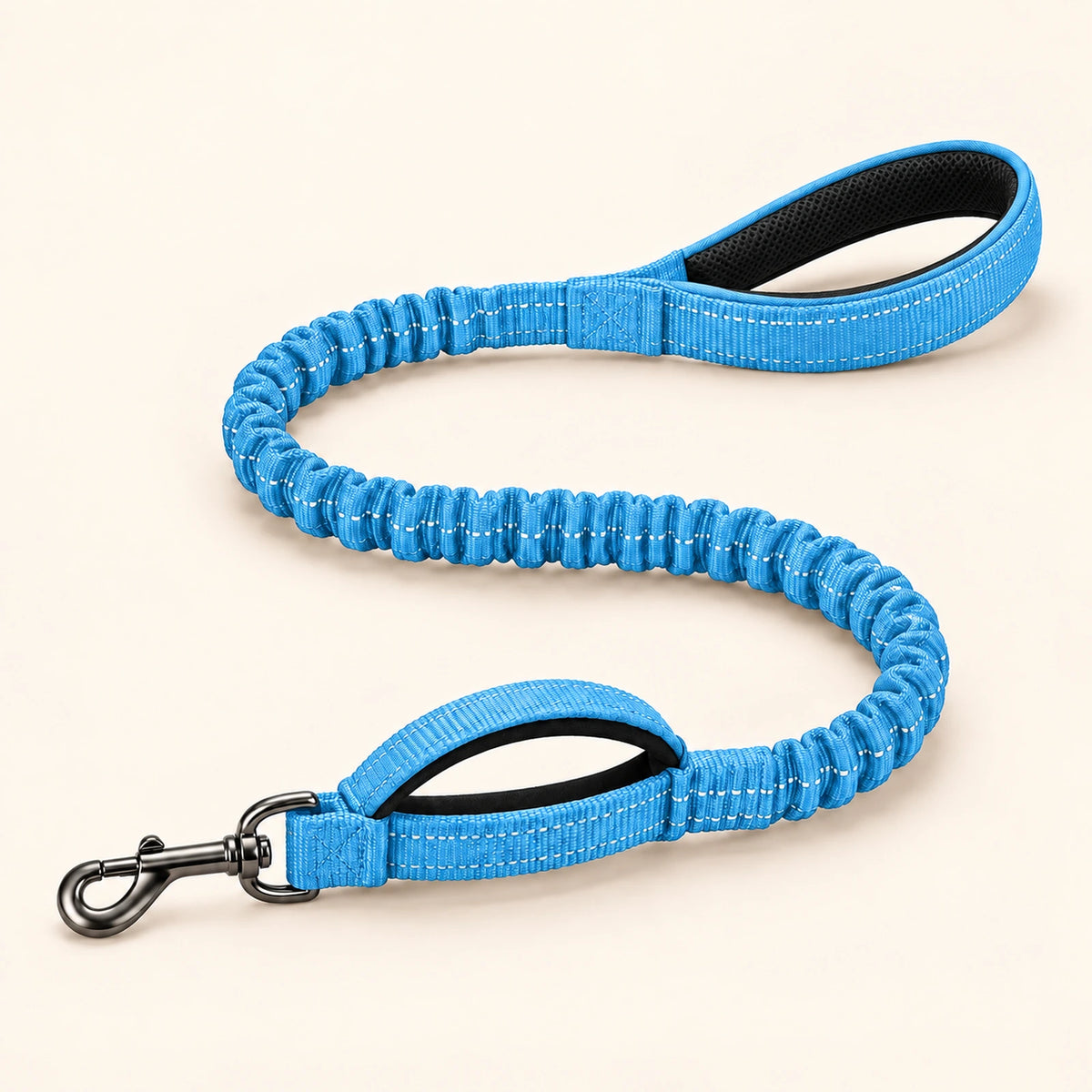 Guinzaglio elastico Brave Pet azzurro cielo