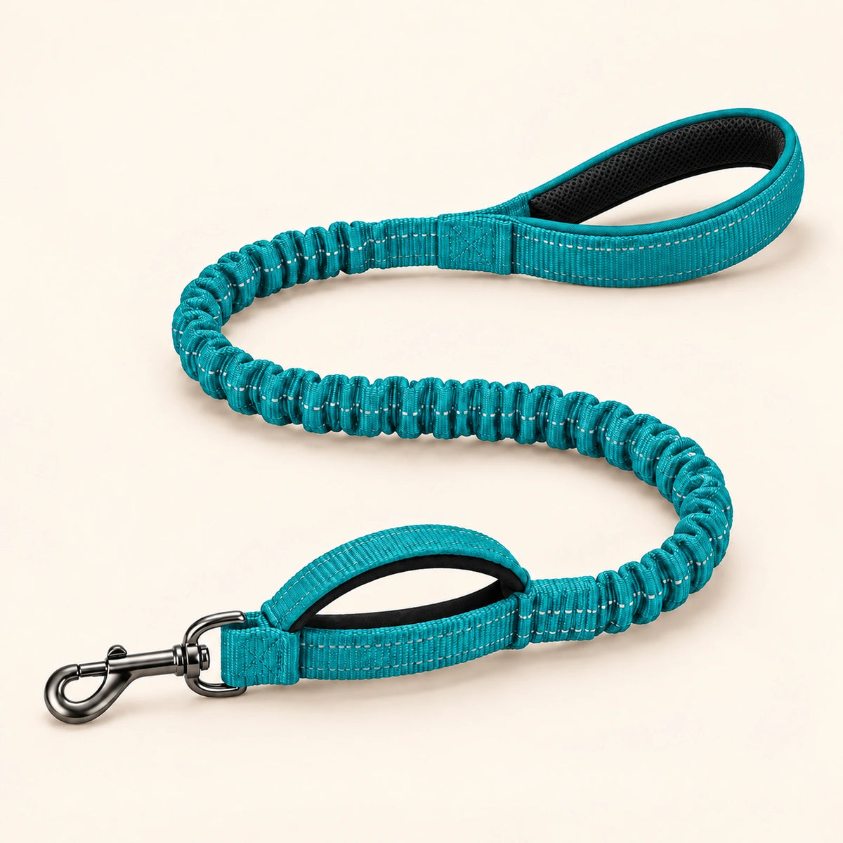 Guinzaglio elastico Brave Pet verde turchese