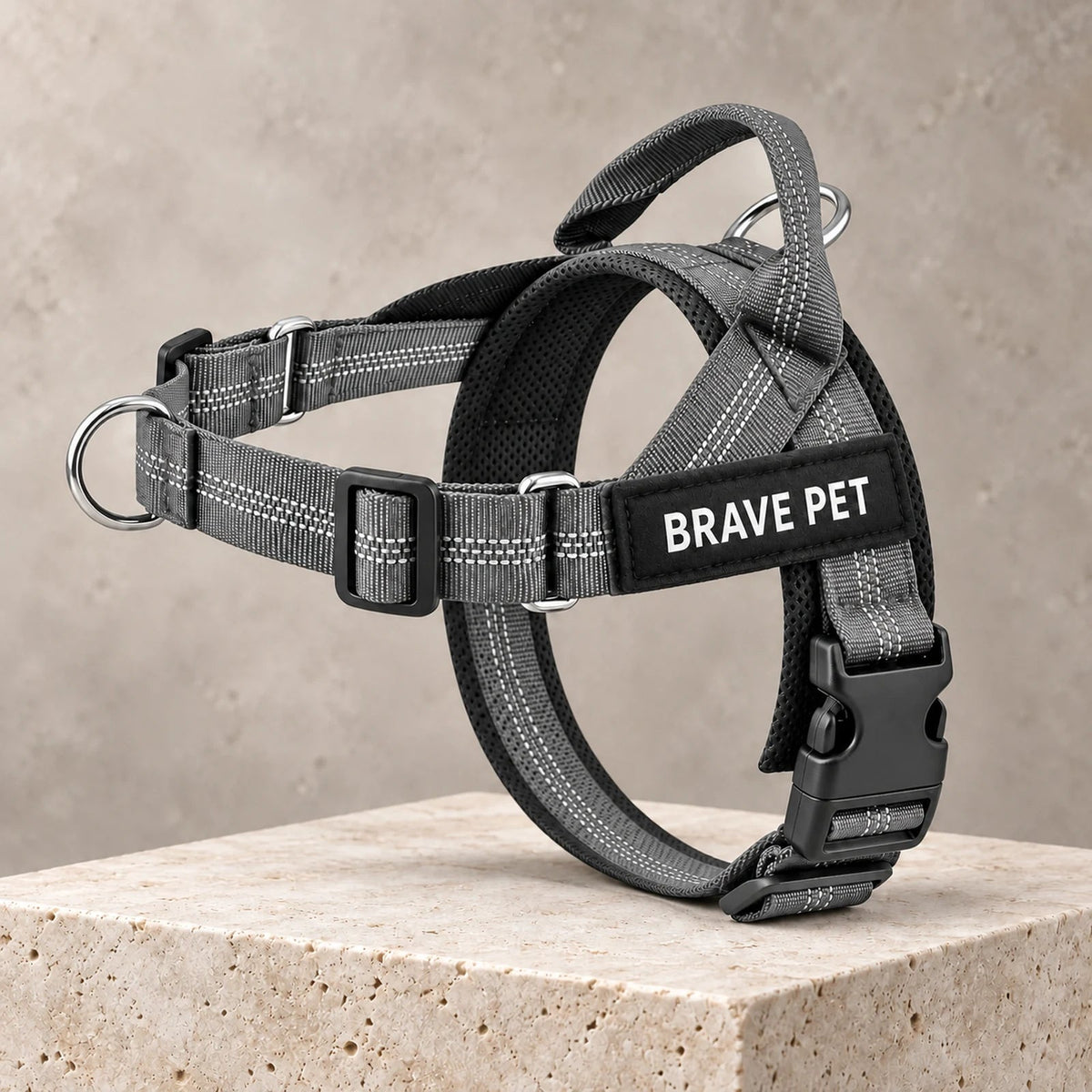 Pettorina Brave Pet grigia