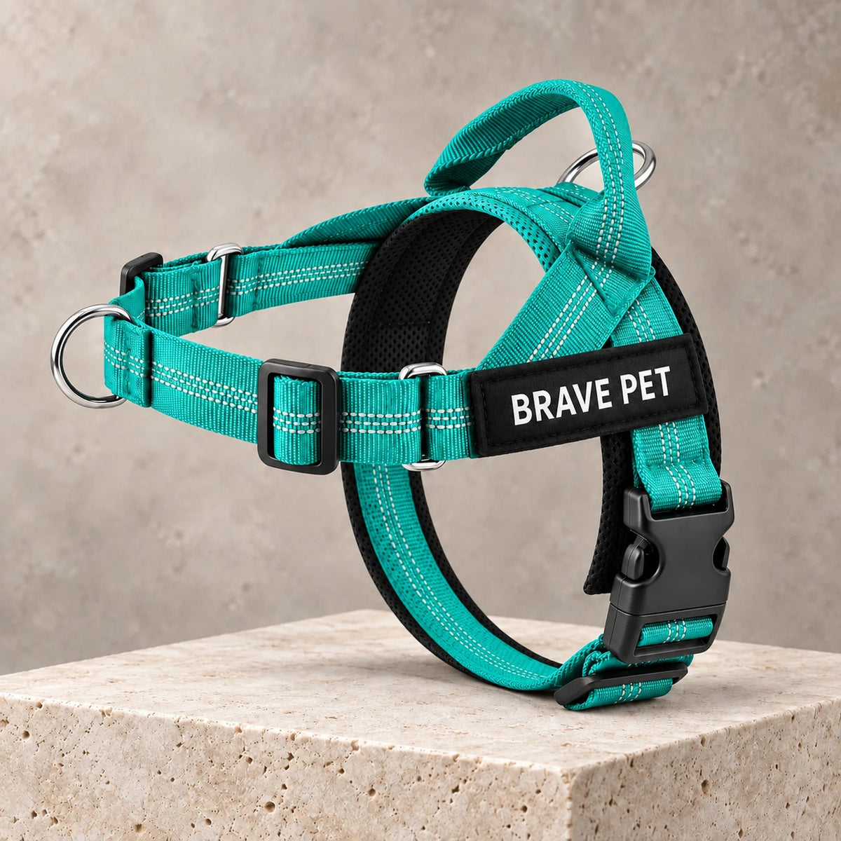 Pettorina Brave Pet verde turchese